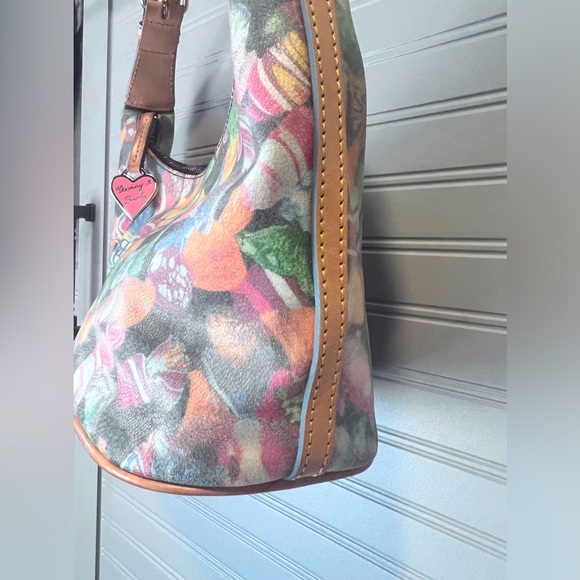 DOONEY & BOURKE Y2K CANDY PRINT TASSEL TOTE BAG EUC - Picture 4 of 16